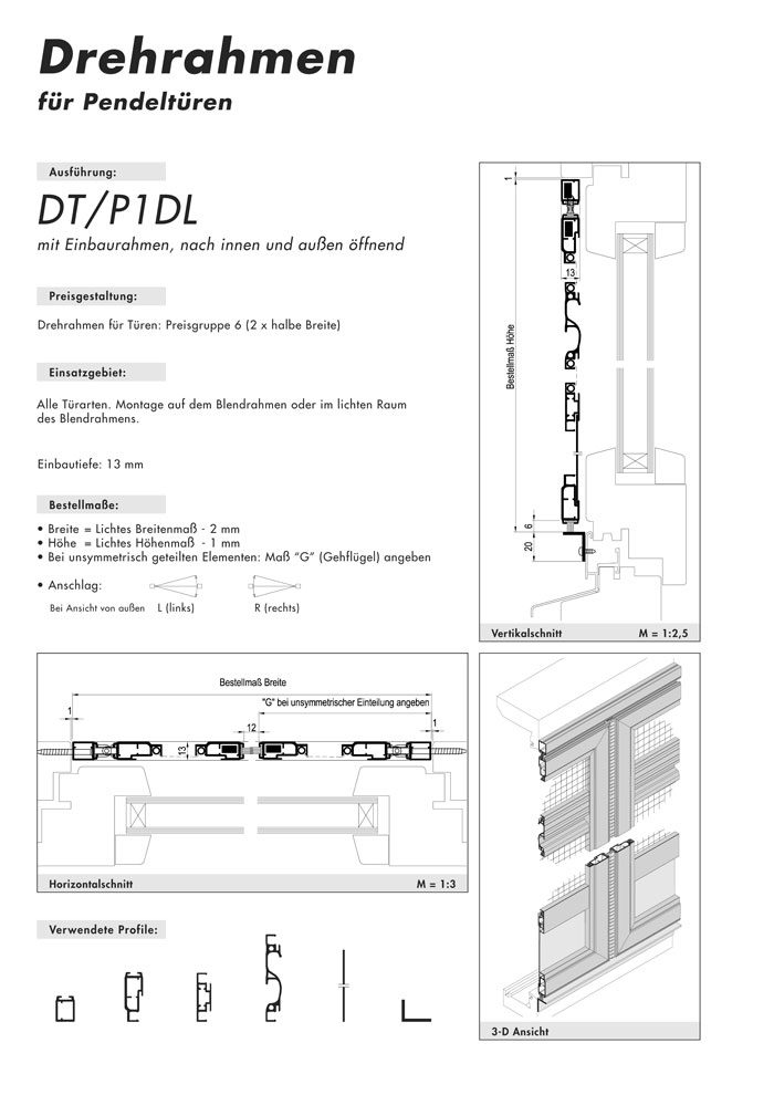 Pendeltür